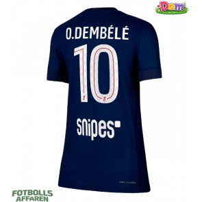 Paris Saint-Germain Ousmane Dembele #10 Hemmatröja Kvinnor 2025-26 Kortärmad